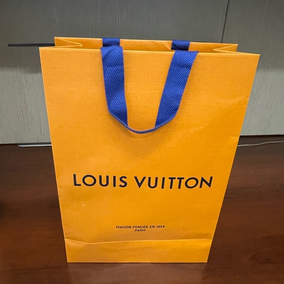 Louis Vuitton Orange Shopping Bags Set - Picture 4 of 8